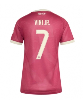 Real Madrid Vinicius Junior #7 Maglia Gara Terza Repliche 2026-27 Donna Maniche Corte Real Madrid Vinicius Junior #7 Maglia Gara Terza Repliche 2026-27 Donna Maniche Corte